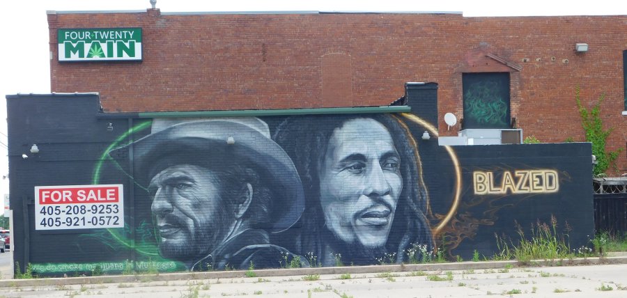 Haggard-Marley Mural Muskogee OK